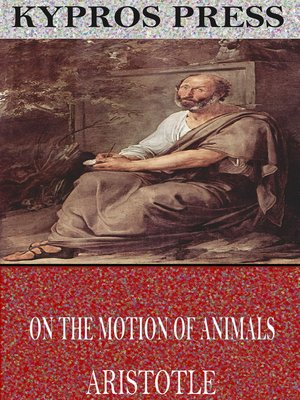 cover image of On the Motion of Animals